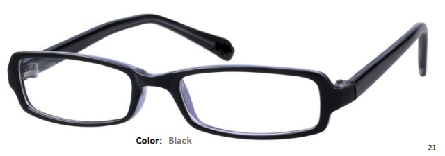 PLASTIC FRAME-RECTANGULAR-Full Rim-Custom Reading Glasses-CE1733