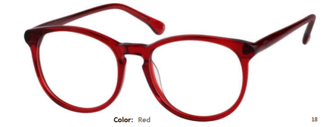 PLASTIC FRAME-ROUND-Full Rim-Custom Reading Glasses-CE2101