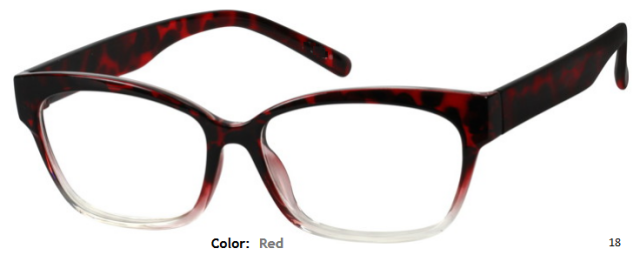 PLASTIC FRAME-CAT EYE-Full Rim-Custom Reading Glasses-CE3602