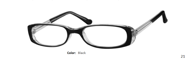 PLASTIC FRAME-OVAL-Full Rim-Custom Reading Glasses-CE4432