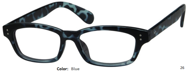 PLASTIC FRAME-WAYFARER-Full Rim-Custom Reading Glasses-CE9032