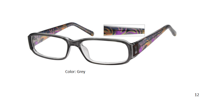PLASTIC FRAME-RECTANGLE-Full Rim-Custom Reading Glasses-CE3362