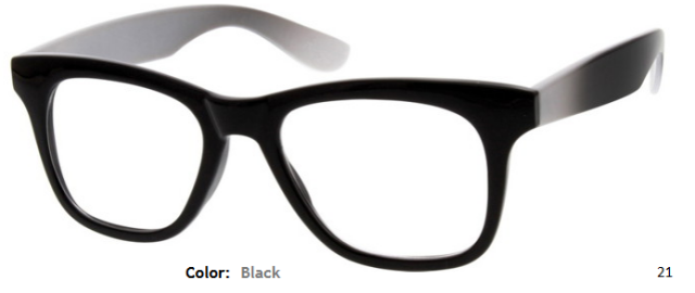 PLASTIC FRAME-WAYFARER-Full Rim-Custom Reading Glasses-CE2682
