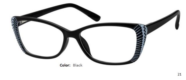 PLASTIC FRAME-CATEYE-Full Rim-Custom Reading Glasses-CE3282