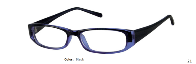 PLASTIC FRAME-RECTANGLE-Full Rim-Custom Reading Glasses-CE6808