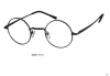 METAL FRAME-ROUND-Full Rim-Spring Hinges-Custom Reading Glasses-CE0055