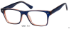 PLASTIC FRAME-WAYFARER-Full Rim-Custom Reading Glasses-CE0621