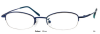 STAINLESS STEEL FRAME-OVAL-HALF RIM-Custom Reading Glasses-CE6364