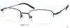 METAL/STAINLESS STEEL FRAME-RECTANGLE-HALF-RIM-Custom Reading Glasses-CE8164