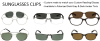 Polarized Sunglasses Clip - Matches Frame Style 