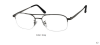 TITANIUM FRAME-AVIATOR-HALF RIM-Custom Reading Glasses-CE1973